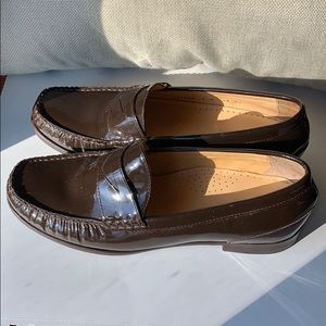 Cole Haan Nike Air Patent Leather Loafers